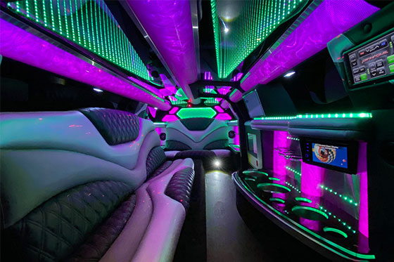 dodge charger limousine seating