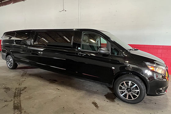 mercedes metris limo exterior